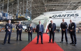 Qantas Boeing 747 terakhir di Sydney. Sumber: www.airportspotting.com