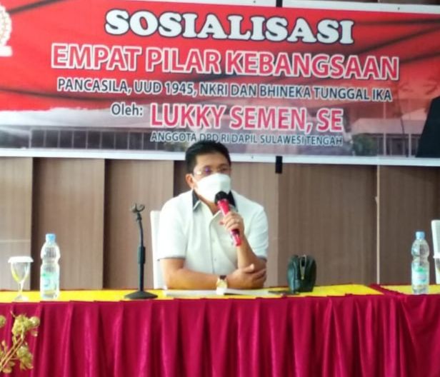 Sosialisasi Senator Lukky Semen. Doc Eko