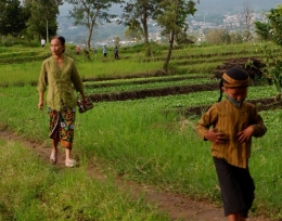 Potret Salah Satu Murid Sekolah Jawa Desa Ngaglik (dokpri)