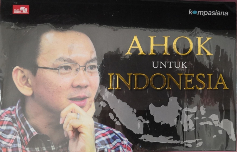 Buku Ontologi yang dicetak dua kali pada tahun 2014 tentang Ahok. Dokumen SZ.