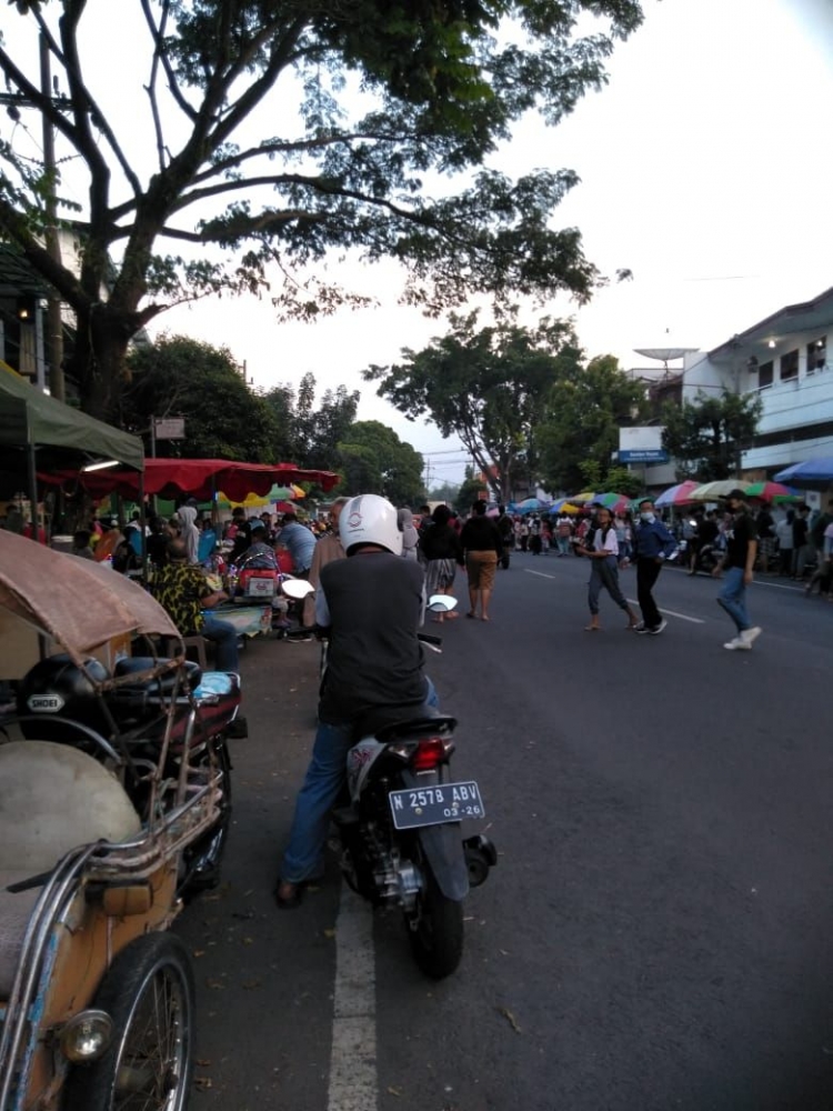 Suasana pasar takjil, dokpri