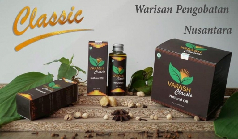 minyak varash classic natural oil | varashnatural.com