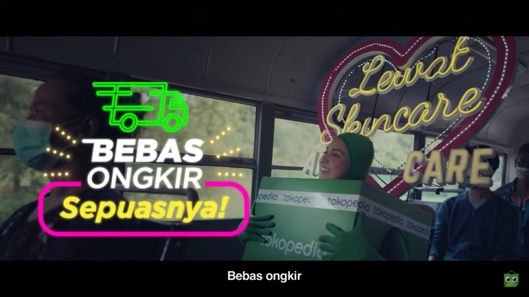 Gambar 5. Iklan Tokopedia di Youtube (Dokpri)