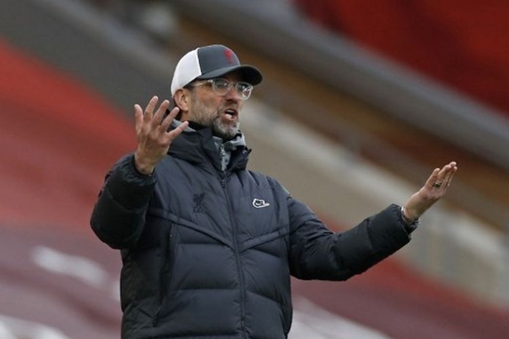 Akhirnya Klopp pasrah (Foto: AFP/Phil Noble)