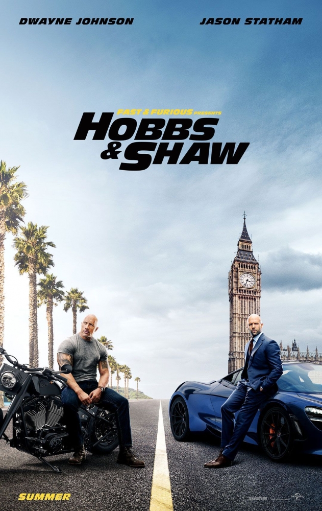 Hobbs & Shaw: Superhero dengan mobil balap? (Universal Pictures)
