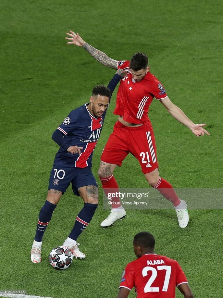 Neymar dalam misi membawa PSG membalaskan dendam dan meraih juara Liga Champions (Getty Images/Xinhua News Agency)