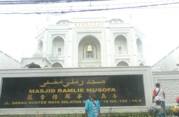 ket.foto: Masjid Ramlie Musofa di Jakarta/dokpri