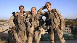 Militer perempuan Amerika Serikat. Foto dari Jogja.Tribunnews.com