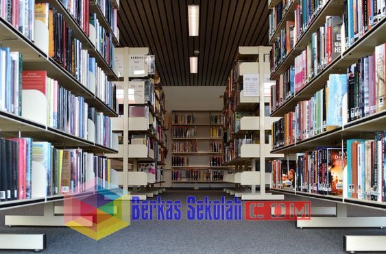 Perpustakaan sekolah yang dikelola dengan baik (Sumber: berkassekolah.com) 