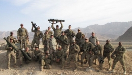Militer Amerika Serikat di Afganistan. Foto dari boombastis.com.