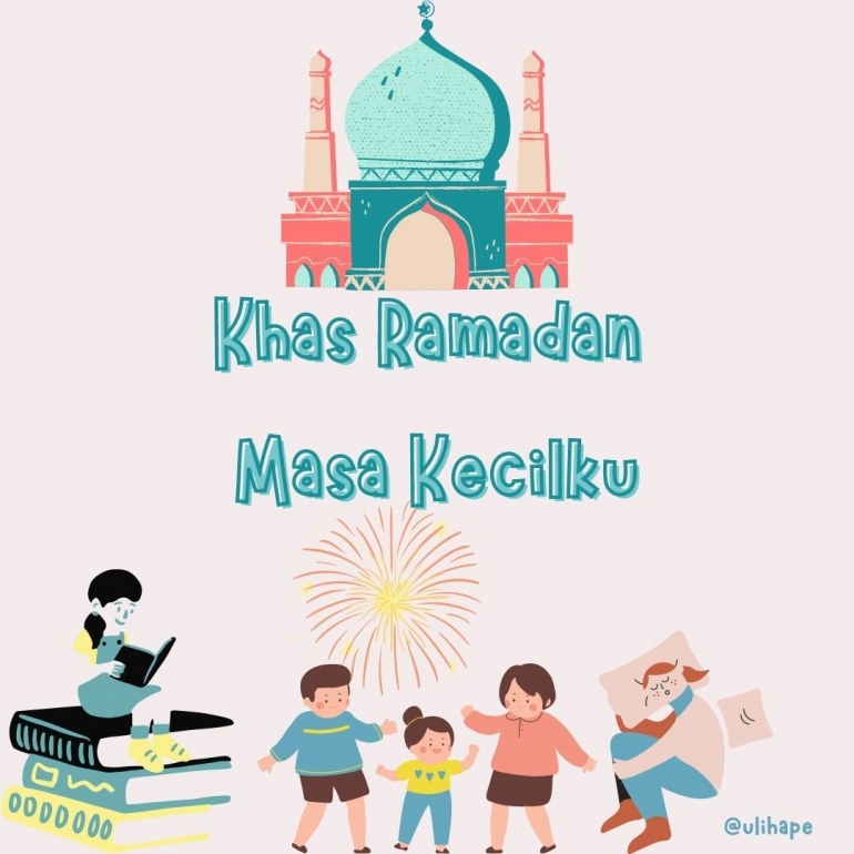 Khas Ramadan Anak-Anak, ilustrasi by Ulihape