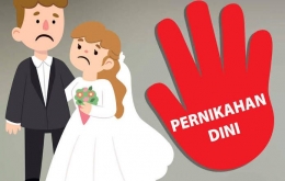 Kampanye stop pernikahan dini (sumber gambar:beritasatu.com)