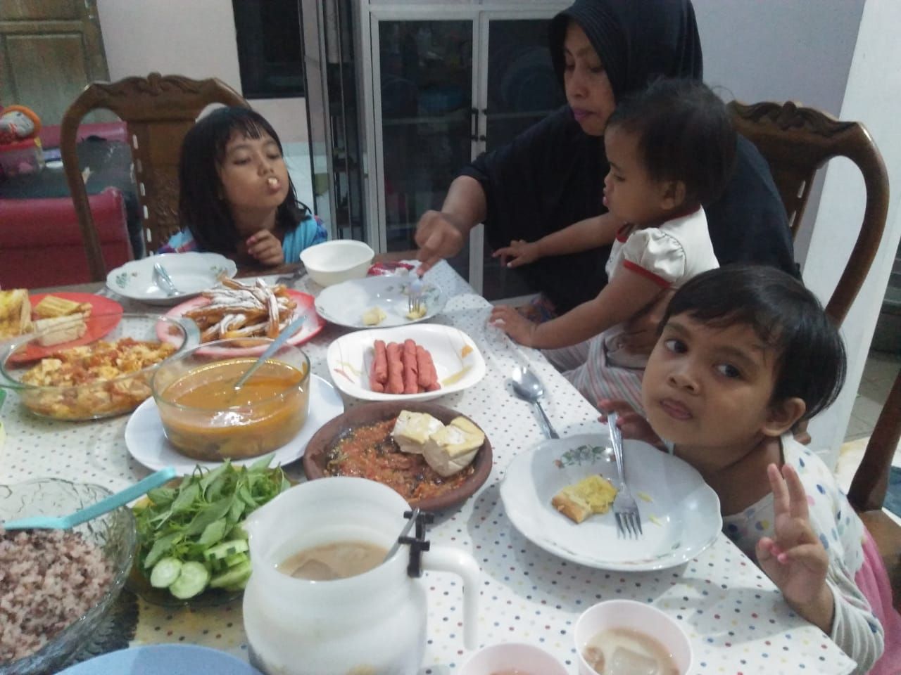 Iftar di Ramadhan ke-4. (Dok. IH)