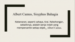 Albert Camus, Sisyphus Bahagia