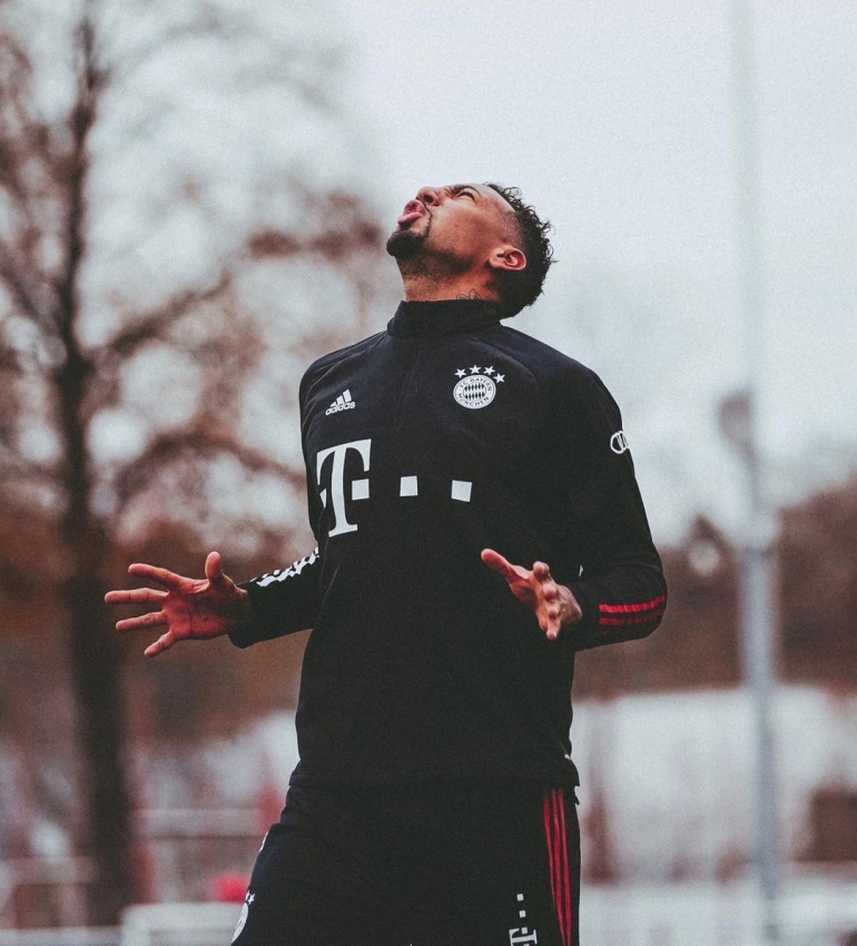 Jerome Boateng, pemain Bayern Munchen. (via instagram.com/@jeromeboateng)