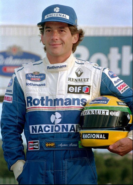 Ayrton Senna saat di Team Williams Renault. (blog.tribunadonorte.com.br)