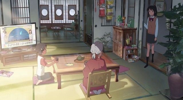 Chabudai di dalam Animasi Jepang Your Name- Sumber: https://screenmusings.org/