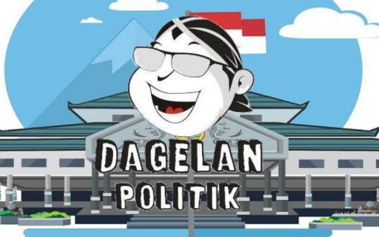 Ilustrasi : Dagelan politik, sumber gambar humas pemkab Pemalang, Facebook 