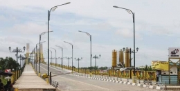 Jembatan Pedamaran -- foto: Riaumerdeka.com