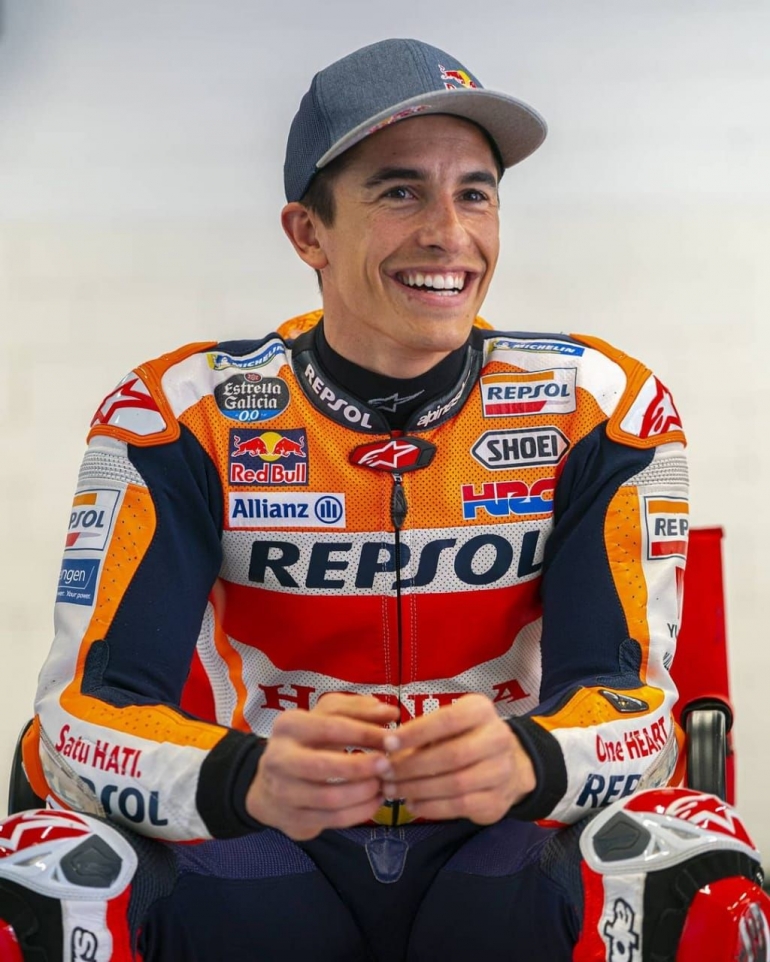 Marc Marquez kembali balapan di GP Portugal 