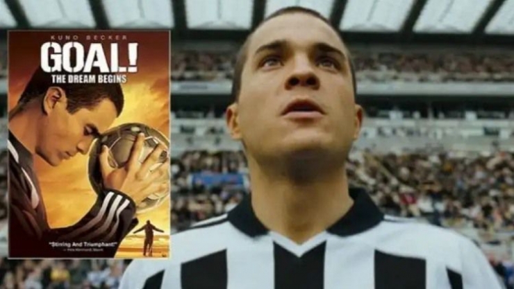 Santiago Munez, karakter dari bintang Newcastle United di Film Goal (foto: Sport Bible).