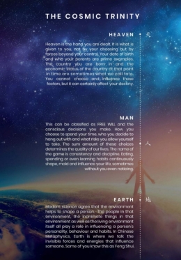 Penjelasan Bagian Trinitas Kosmik | Foto : Pinterest