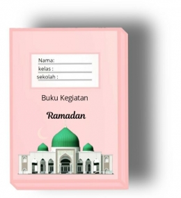 Buku kegiatan Ramadan. Ilustrasi : Irma Tri Handayani