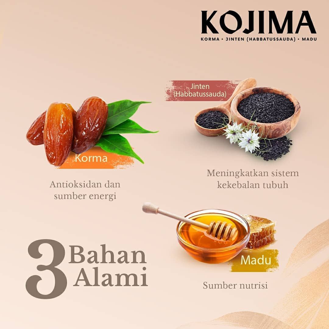 Kurma, Jintan Hitam dan Madu | @kojima_id