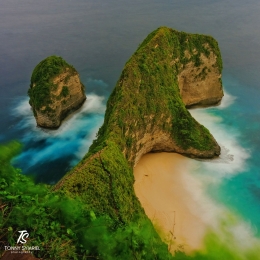 Pantai Kelingking - Nusa Penida. Sumber: koleksi pribadi