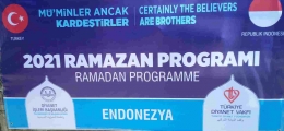 Spanduk Program Bantuan Ramadhan 1442 H untuk Indonesia (Doc Rachmad Yuliadi Nasir / Istimewa) 