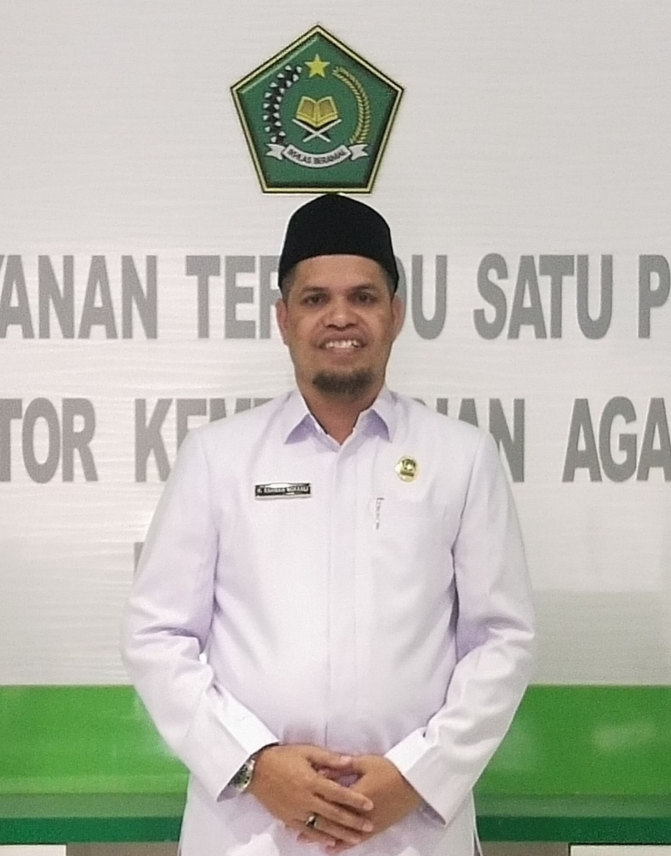 Kepala Kantor Kementerian Agama Kota Baubau, Rahman Ngkaali /Dok. Humas