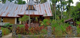 Foto Rumah Gadang Melayu di Desa Adat Sijunjung / dokpri