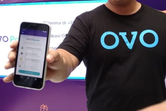 OVO menjadi salah satu startup fintech terbesar. (kompas)
