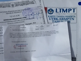 Dokumen wajib untuk UTBK-SBMPTN 2021, Dok. Pribadi