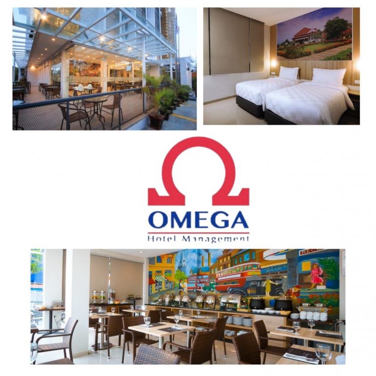 Tampilan hotel dok. Omega Hotel