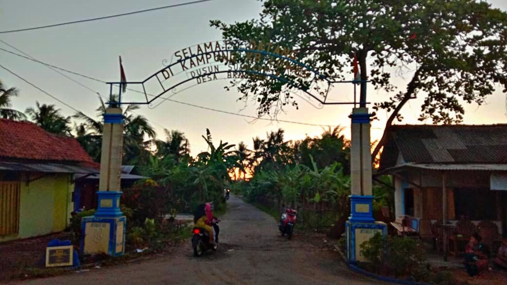 Suasana Desa Bringkeng pada sore hari (Dokpri)