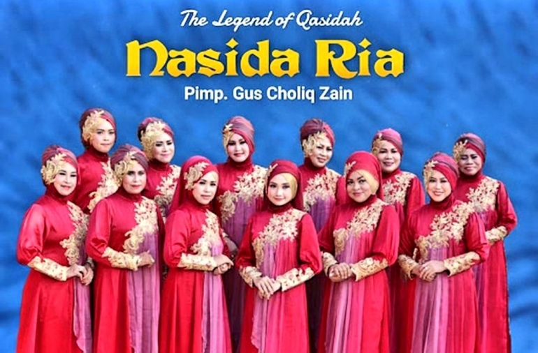 Grup kasidah Nasida Ria. Foto: Kompas.com 