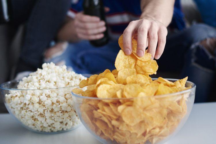 Makanan dengan kandungan garam tinggi. (Kompas)