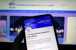 Asian Games ke-19 di Hangzhou 2022 akan menjadi debut E-Sports sebagai ajang kompetisi bermedali (KOMPAS.com/Galuh Putri Rianto)