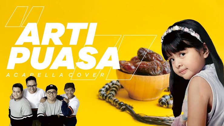 Ilustrasi Lagu Arti Puasa (sumber: tangkapan layar dari channel YouTube Vocafarabi Acappella)