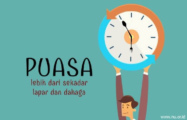 Ilustrasi makna dari puasa (sumber: genpi.co)