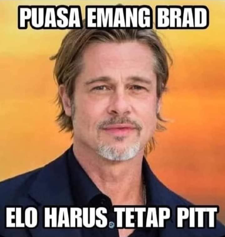 Meme untuk tetap fit selama puasa (dok.meme.indonesia)