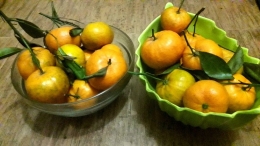 Santap buah jeruk itu sehat (dokpri)