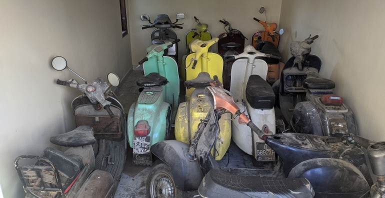 bengkel vespa Mas Venus -dokumen pribadi