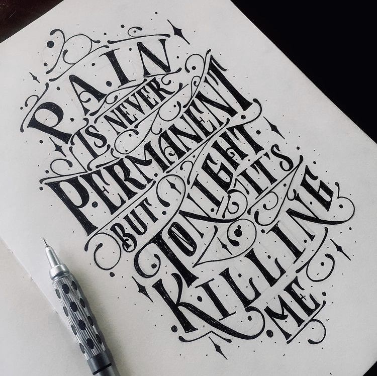 Mengenal Karya Seni Lettering Halaman 1 - Kompasiana.com