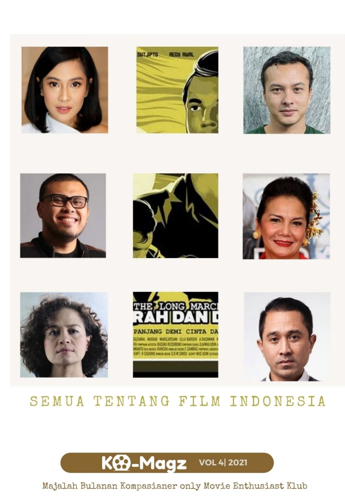 Majalah Ko-Magz April 2021 khusus membahas film Indonesia (Dokumentasi KOMiK)