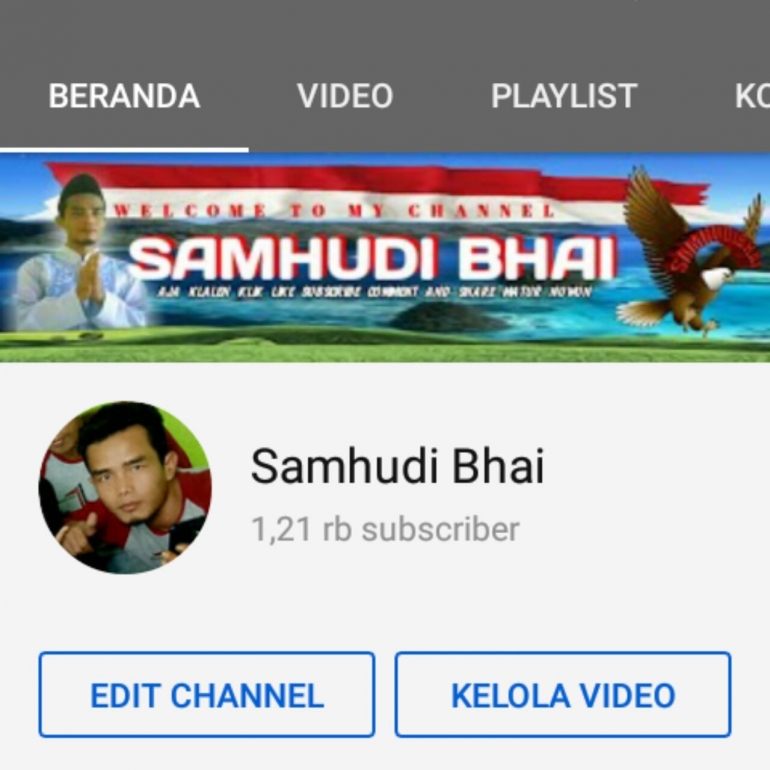 Tangkapan layar youtube samhudi