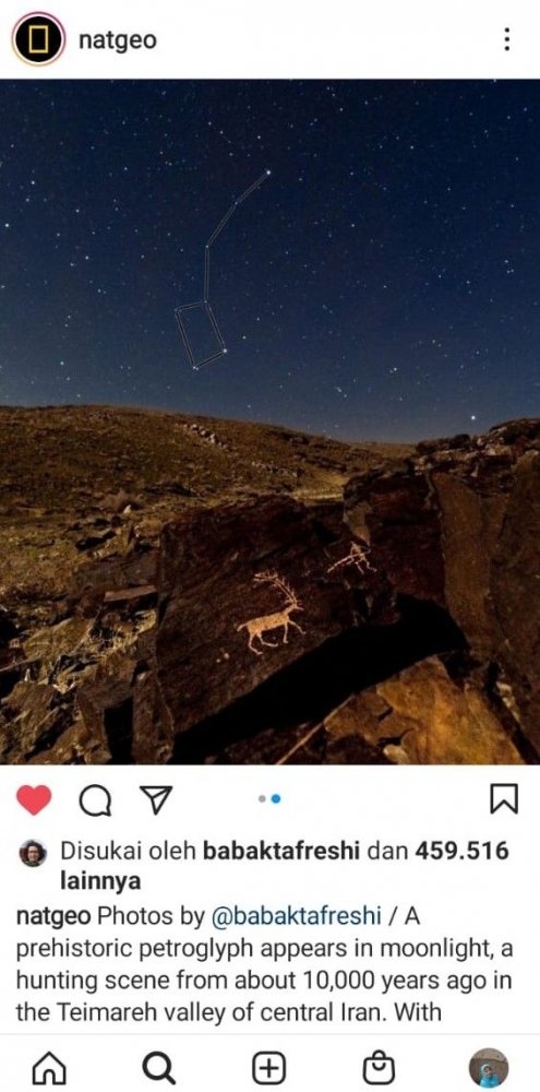 Dok. pribadi, screenshot IG