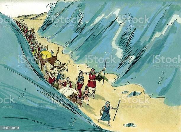 ilustrasi Musa menyebrangi Laut merah (kreditfoto: www.istockphoto.com/