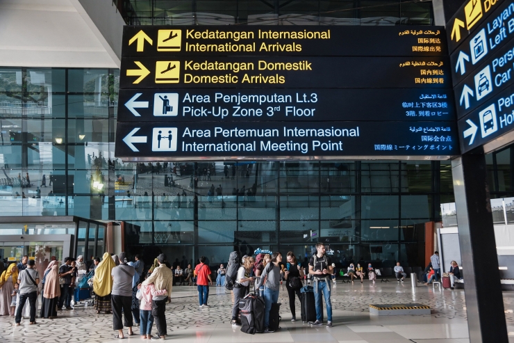 Ilustrasi kedatangan internasional di Bandara Soekarno-Hatta (credit: tempo.co)